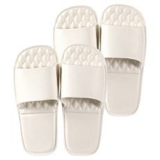 生活升級研究所 EVA客廳室內拖鞋 室內拖鞋, 2個, 白色