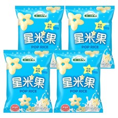 統一生機 星米果 牛奶風味, 50g, 4包