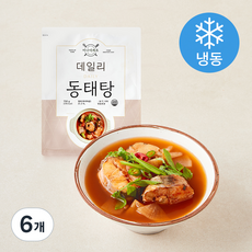 어나더쉐프 데일리 맛있는 동태탕 (냉동), 750g, 6개