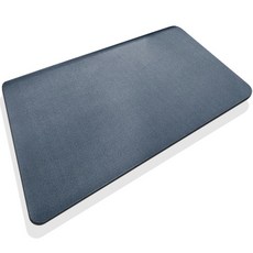 PICKYPICKS 可水洗珪藻土粉彩方形地墊, 藍色