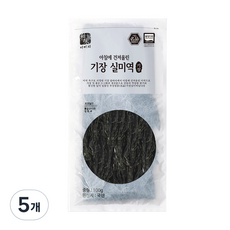 아침에 건져올린 기장 실미역, 100g, 5개