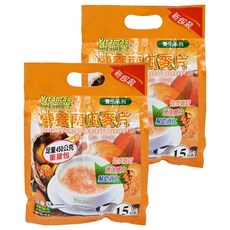 Vitamax 維他麥 營養南瓜麥片, 頂級小麥原料製成, 飽足感十足, 宵夜必備, 15包, 450g, 2袋