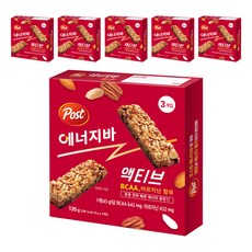 포스트 에너지바 액티브 3p, 135g, 6개