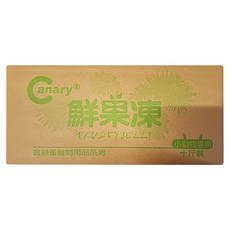 Canary 甲蟲【綜合水果】果凍 點心 寵物鳥營養補充品, 6kg, 1入