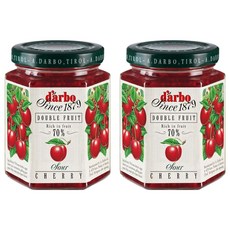 다보 사우어체리잼, 200g, 2개