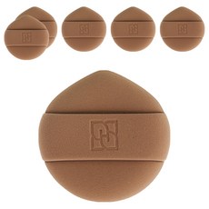 HWAHONG M 栗子造型粉撲, 6個, 棕色