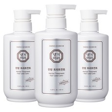 DAENG GI MEO RI 經典漢方護髮素, 500ml, 3個