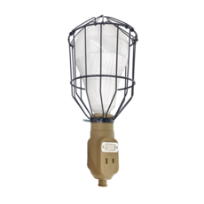 電精靈 師傅級工作燈 大網徑13CM 附LED 23W白光燈泡, DL-607A-24, 1個