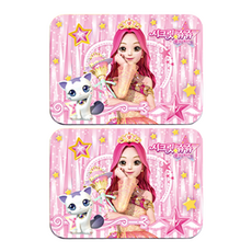 Little Bling 珠珠的秘密之星星女神兒童指甲油 3件組, 櫻桃粉色+橘粉色+甜粉色, 2組