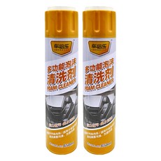 車倍樂 帶刷泡沫清洗劑 650ml 2入, 1組