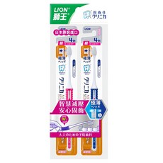 LION 獅王 固齒佳 台灣公司貨 喀喀減壓牙刷 超小頭, 2支, 1包