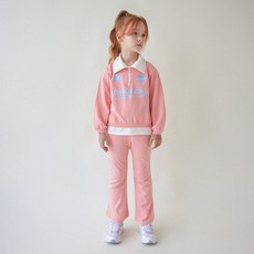 WALTONKIDS 女童 Lovely Girl 半拉鍊上衣下身套裝