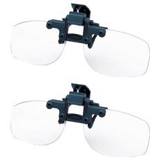 OTOS 用於處方安全眼鏡的夾式眼鏡 C-712A 透明, 2個