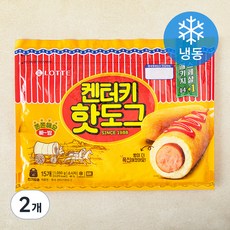 켄터키핫도그 (냉동), 70g, 2개, 15개입