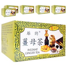 雁牌 重辣薑母茶 隨身包設計, 25g, 12包, 6盒