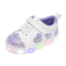 LA STELLA 愛心啾啾LED運動鞋