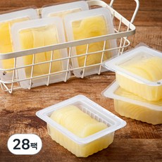 으뜸 슬라이스 단무지, 100g, 28팩