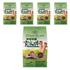 大地穀萊寶 活力十穀玄米棒, 台灣本產, 特選10種天然穀物, 全素, 180g, 5袋