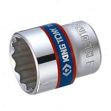 KING TONY 金統立 專業級工具 3/8 DR.公制十二角標準套筒 19mm, 1個