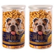 Canary 訓練家特厚起司潔牙造型餅 d-s538, 起司, 250g, 2罐