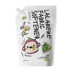 MOTHER-K K-MOM LALAPOPO 草本抗敏衣物柔軟精 漫步花園 補充包, 1.3L, 1包