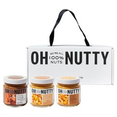 OH NUTTY 花生醬 80g 3種迷你禮盒組, 1套