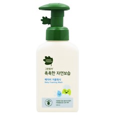 GREEN FINGER 綠手指 嬰幼兒沐浴泡泡慕斯, 細緻柔軟泡沫 溫和潔淨肌膚, 320ml, 1瓶