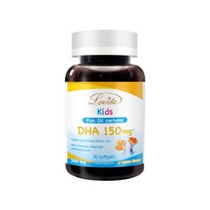 Lovita 愛維他 兒童魚油 含DHA 150mg 軟膠囊 30顆, 1罐