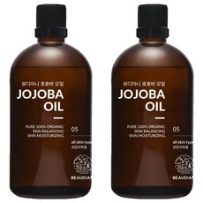 Beudiani 有機荷荷巴油, 100ml, 2個