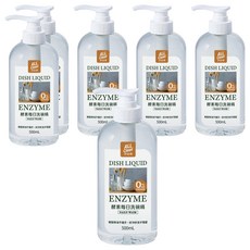 do it 多益得 ALL Clean 酵素每日洗碗精, 500mL, 中性不傷手, 易沖淨無殘留, 0%香精, 100% PCR再生塑料, 6瓶