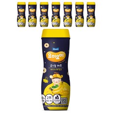 Maeil Yommy Yommy 孩童圈圈米餅, 香蕉+芒果口味, 42g, 8罐