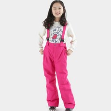 LACIELO LAZ-P804-HPINK 兒童青少年滑雪服板服長褲
