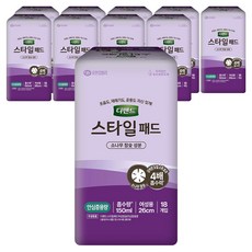디펜드 여성용 스타일 패드 와이드, 18개입, 10개