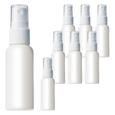 MEIBROWN 多用途白色噴霧空瓶 30ml, 8個, 單一顏色