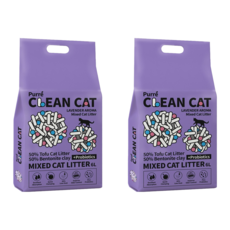 Purré Clean Cat 乾淨貓混合貓砂 6L, 2包, 薰衣草