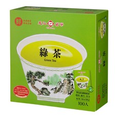 天仁茗茶 綠茶, 2g, 100包, 1盒