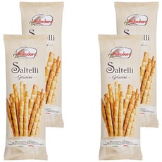 Valledoro 瓦倫多 鹽花麵包棒, Grana Padano起司, PDO認證, 義大利美食, 100g, 4包