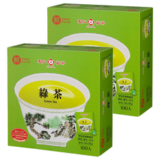 天仁茗茶 綠茶, 2g, 100包, 2盒