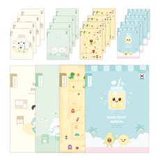 PENPIA 小學筆記本, 隨機發貨, 20個