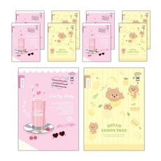 PENPIA 女孩小學筆記本 10入, 隨機發貨, 1套