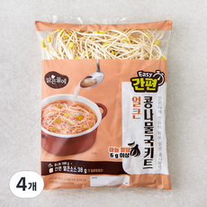 맑은물에 간편 얼큰 콩나물국 키트, 338g, 4개