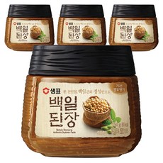 샘표 백일된장, 450g, 4개
