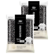 더담은 검정강낭콩, 1kg, 2개