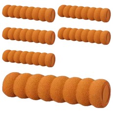 門把防撞套, 咖啡色, 泡沫橡膠材質, 6件組, 13.5 x 3cm