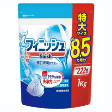 finish 洗碗機專用餐具小蘇打洗滌粉 0561, 1kg, 1包