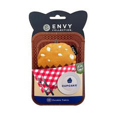 ENVY COLLECTION 貓草玩具 1個 耐咬減壓均衡身心, 杯子蛋糕 棕色