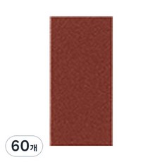 魔鬼氈方形砂紙 180號 單一顏色, 60個