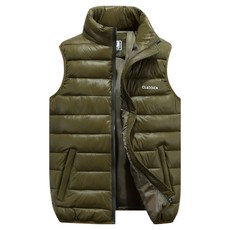 남성용 클로시 패딩 조끼