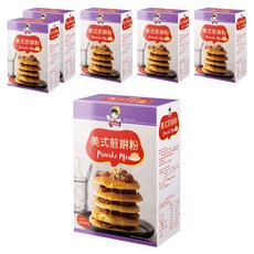 SIGNWIN 三得冠 美式煎餅粉 口感蓬鬆柔軟 甜鹹搭配皆宜, 600g, 6盒