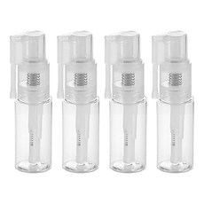 粉末噴嘴噴霧瓶 35ml, 透明, 4個